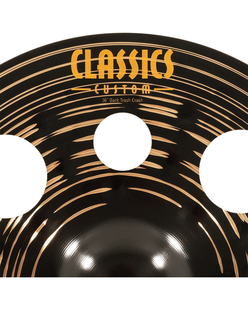 Meinl Cymbals CC16DATRC Classics Custom Dark Trash Crash - 16
