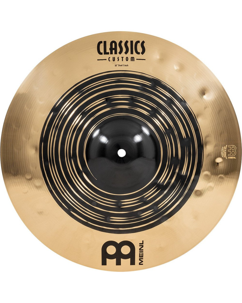 Meinl Cymbals CC16DUC Classics Custom Dual Crash - 16