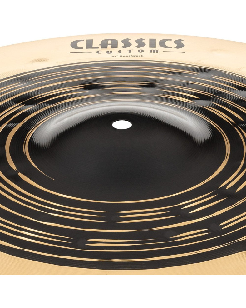 Meinl Cymbals CC16DUC Classics Custom Dual Crash - 16