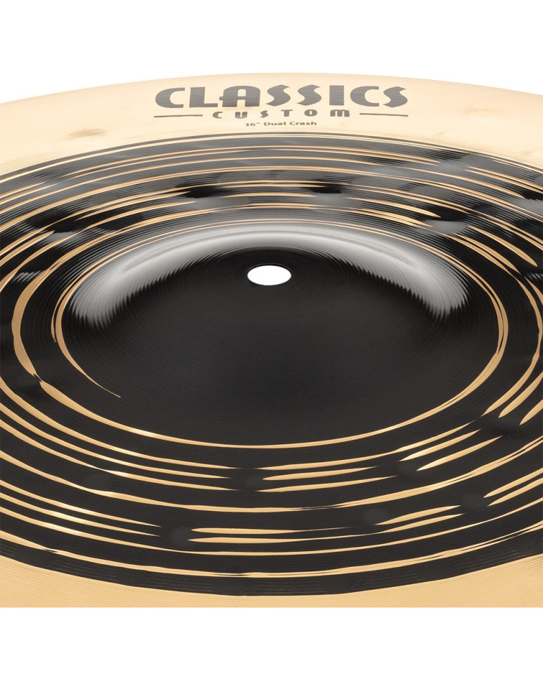 Meinl Cymbals CC16DUC Classics Custom Dual Crash - 16