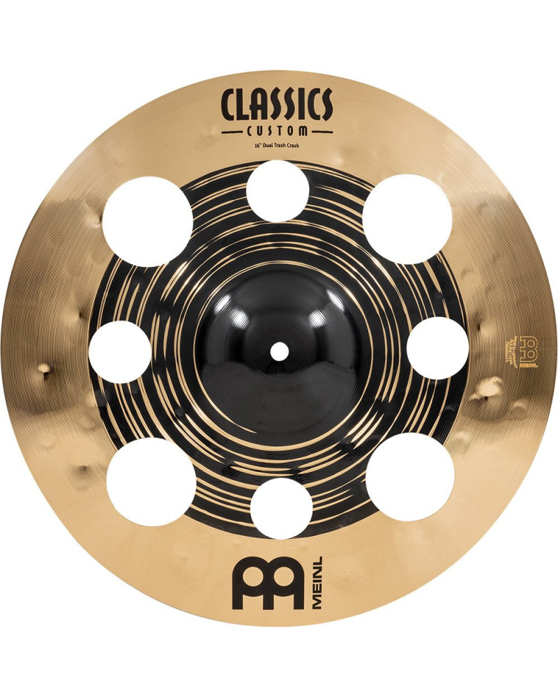 Meinl Cymbals CC16DUTRC Classics Custom Dual Trash Crash - 16