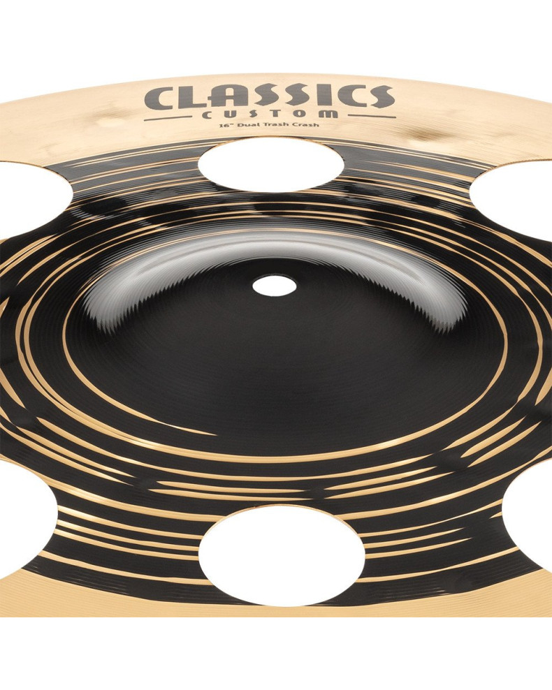 Meinl Cymbals CC16DUTRC Classics Custom Dual Trash Crash - 16