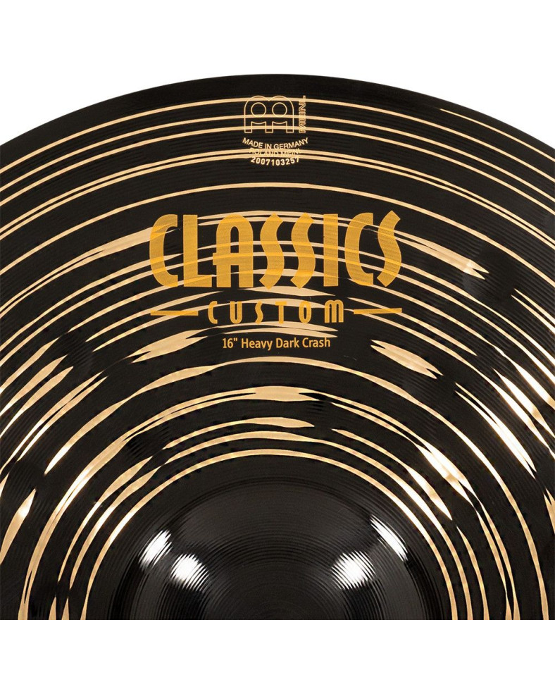 Meinl Cymbals CC16HDAC Classics Custom Heavy Dark Crash - 16