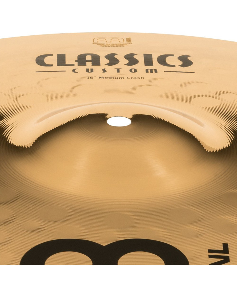 Meinl Cymbals CC16MC-B Classics Custom Brilliant Medium Crash - 16