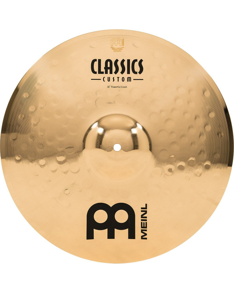 Meinl Cymbals CC16PC-B Classics Custom Brilliant Powerful Crash - 16