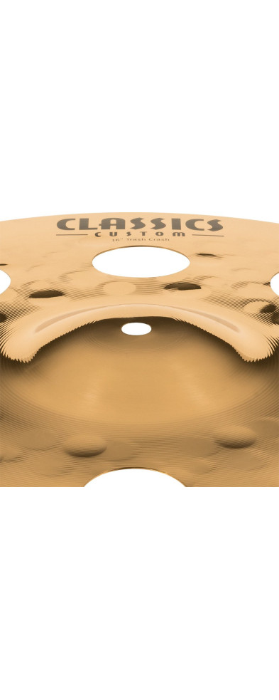 Meinl Cymbals CC16TRC-B Classics Custom Brilliant Trash Crash - 16