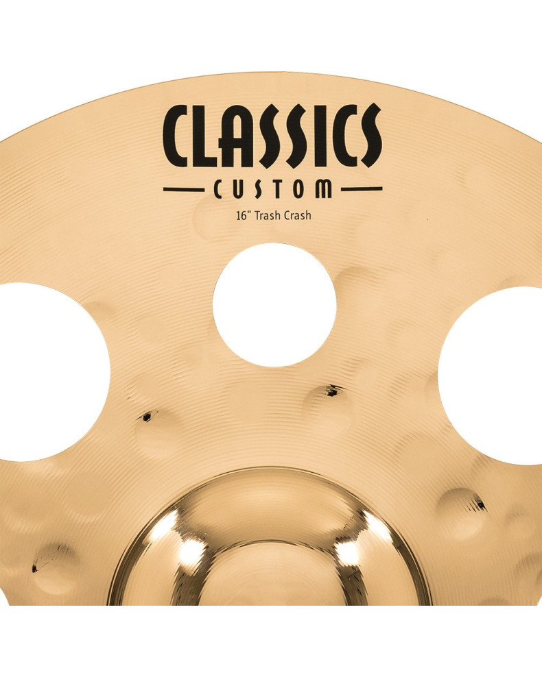 Meinl Cymbals CC16TRC-B Classics Custom Brilliant Trash Crash - 16