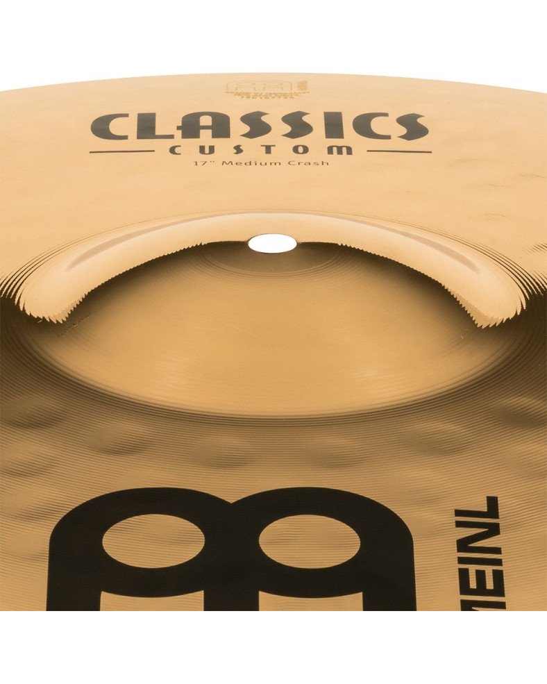 Meinl Cymbals CC17MC-B Classics Custom Brilliant Medium Crash - 17