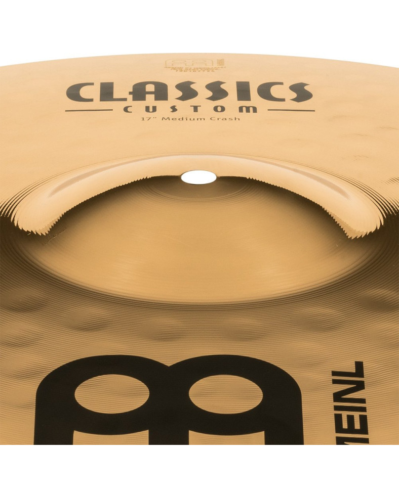 Meinl Cymbals CC17MC-B Classics Custom Brilliant Medium Crash - 17