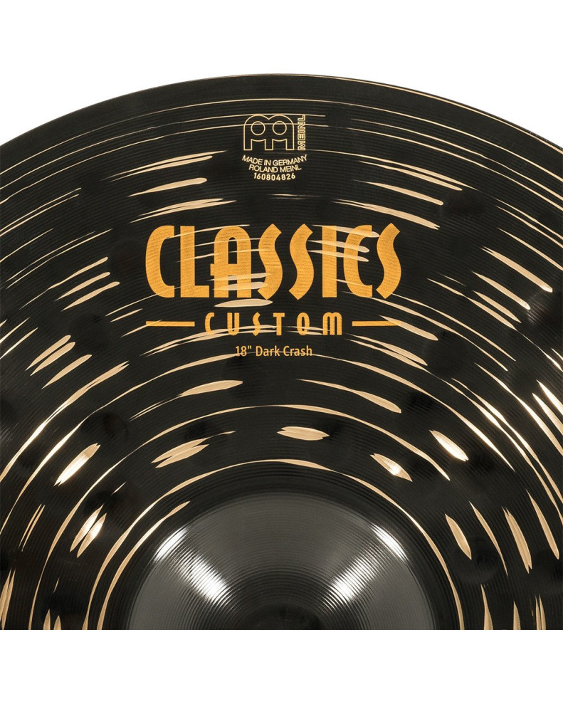 Meinl Cymbals CC18DAC Classics Custom Dark Crash - 18