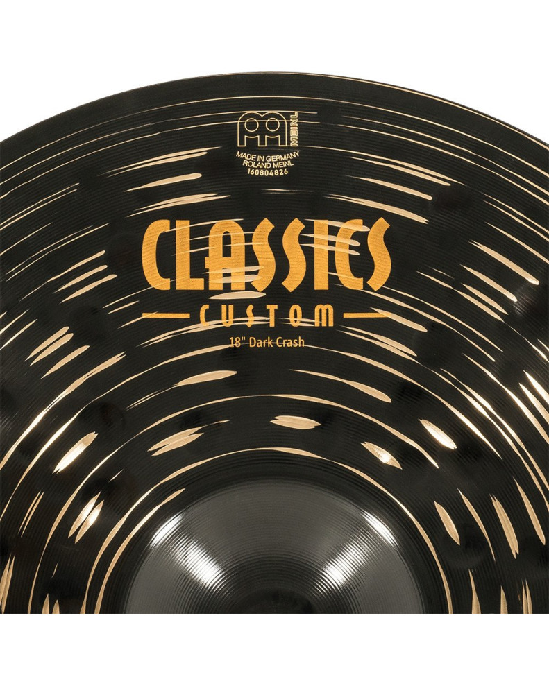Meinl Cymbals CC18DAC Classics Custom Dark Crash - 18