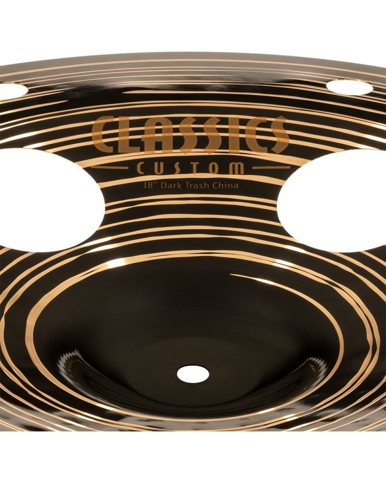 Meinl Cymbals CC18DATRCH Classics Custom Dark Trash China - 18