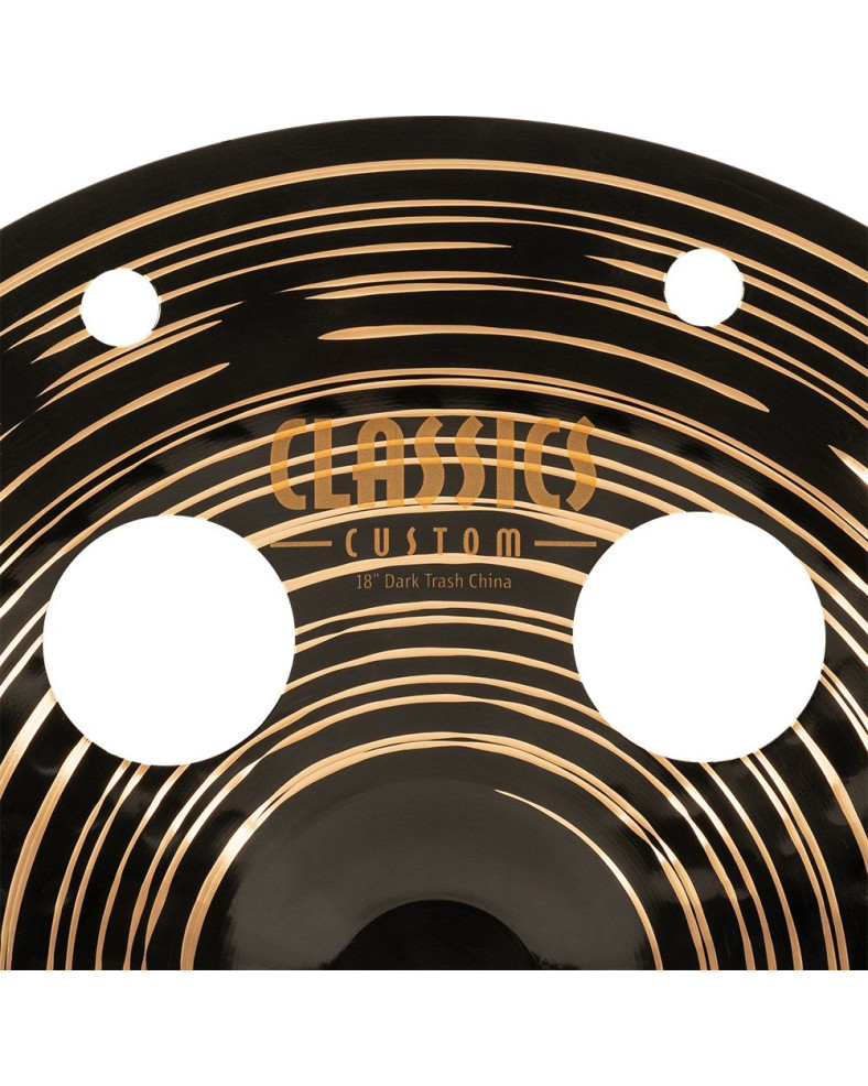 Meinl Cymbals CC18DATRCH Classics Custom Dark Trash China - 18