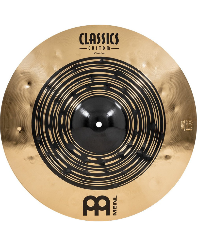 Meinl Cymbals CC18DUC Classics Custom Dual Crash - 18