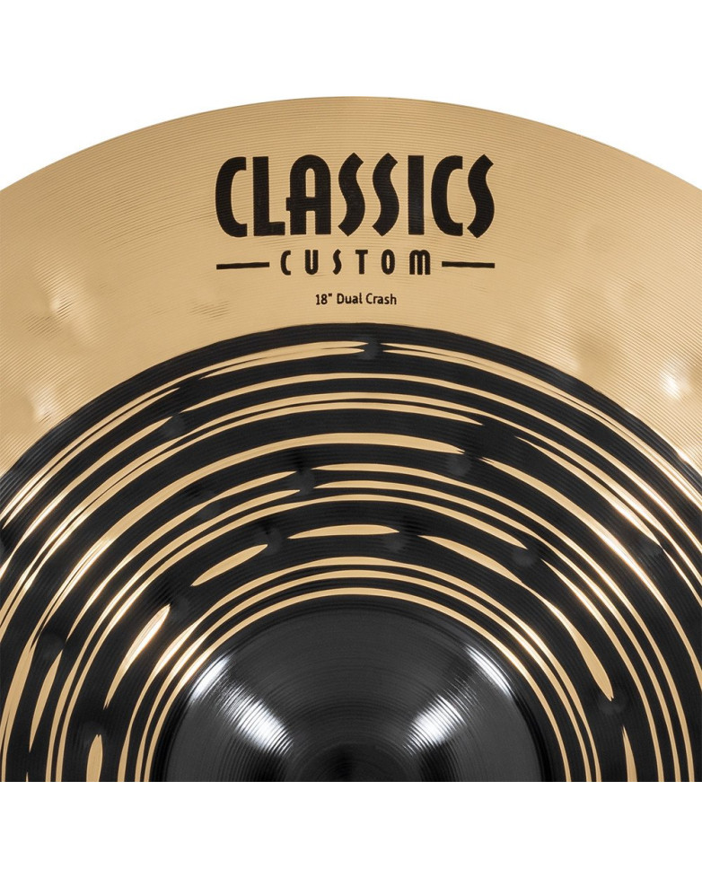 Meinl Cymbals CC18DUC Classics Custom Dual Crash - 18