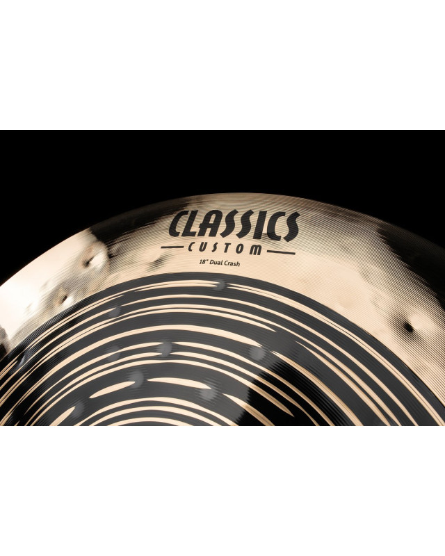 Meinl Cymbals CC18DUC Classics Custom Dual Crash - 18