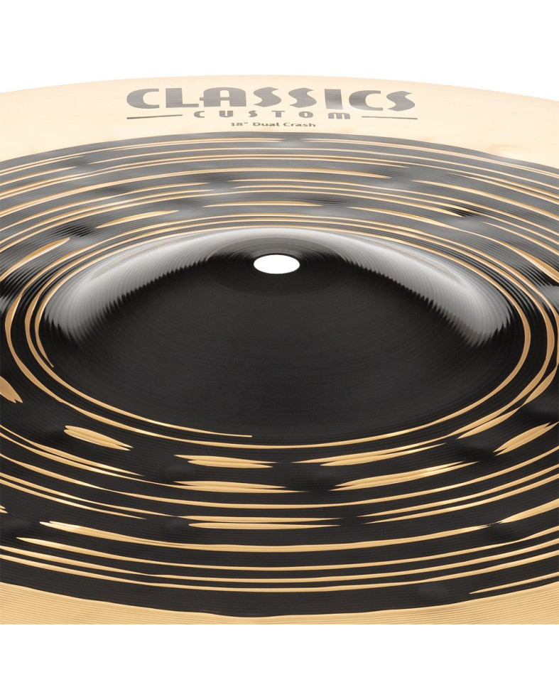 Meinl Cymbals CC18DUC Classics Custom Dual Crash - 18