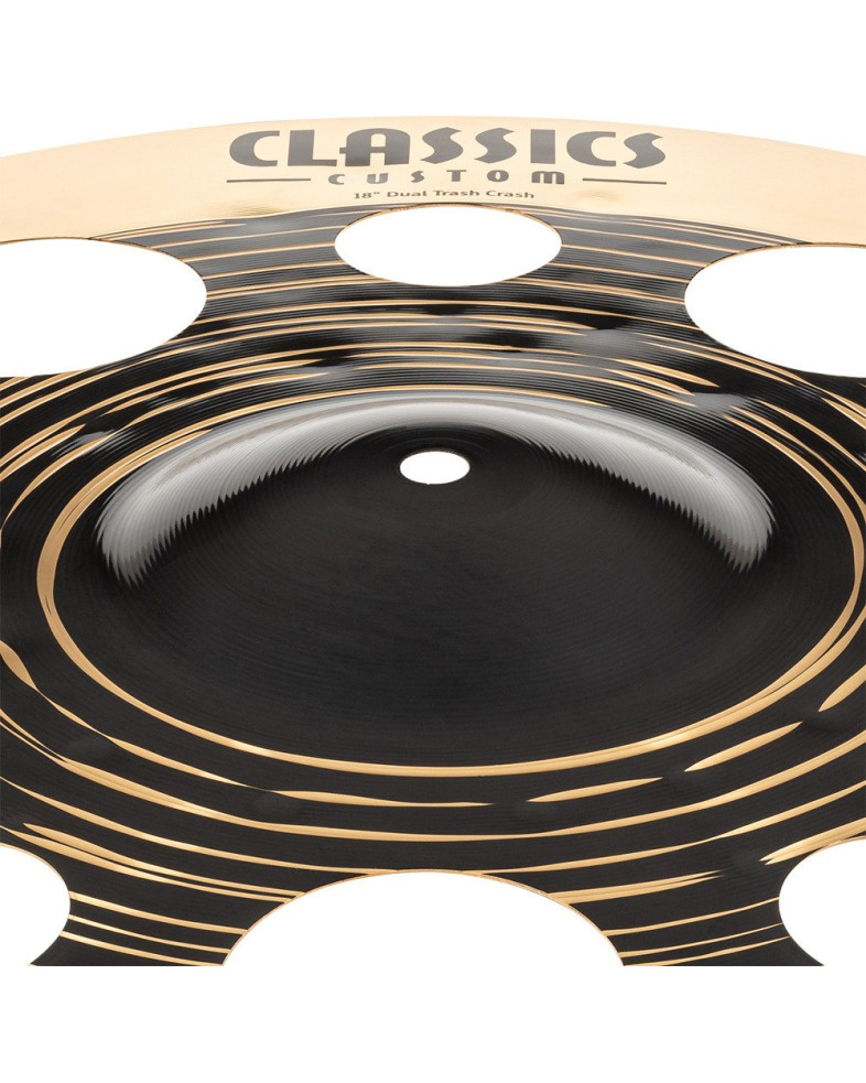 Meinl Cymbals CC18DUTRC Classics Custom Dual Trash Crash - 18
