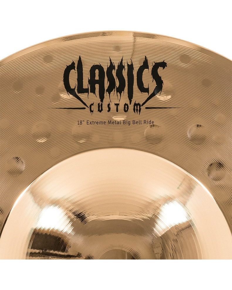 Meinl Cymbals CC18EMBBR-B Classics Custom Extreme Metal Big Bell Ride - 18