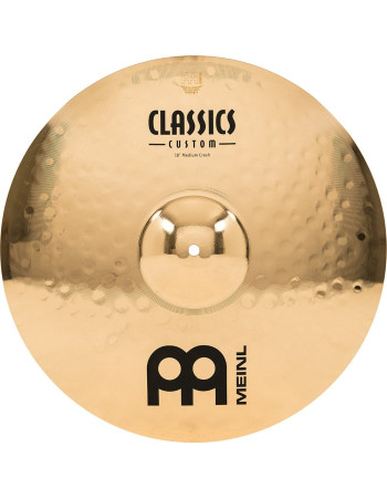 Meinl Cymbals CC18MC-B Classics Custom Brilliant Medium Crash - 18