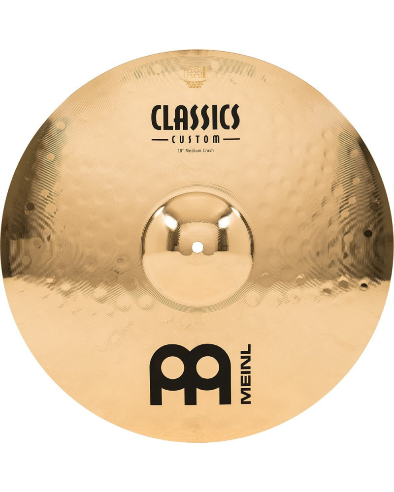 Meinl Cymbals CC18MC-B Classics Custom Brilliant Medium Crash - 18
