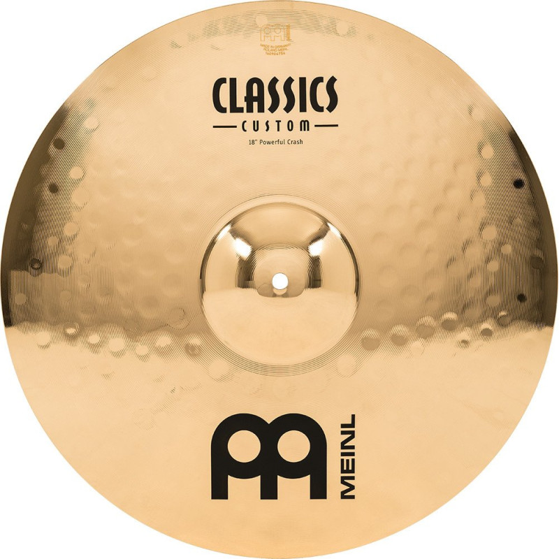 Meinl Cymbals CC18PC-B Classics Custom Brilliant Powerful Crash - 18