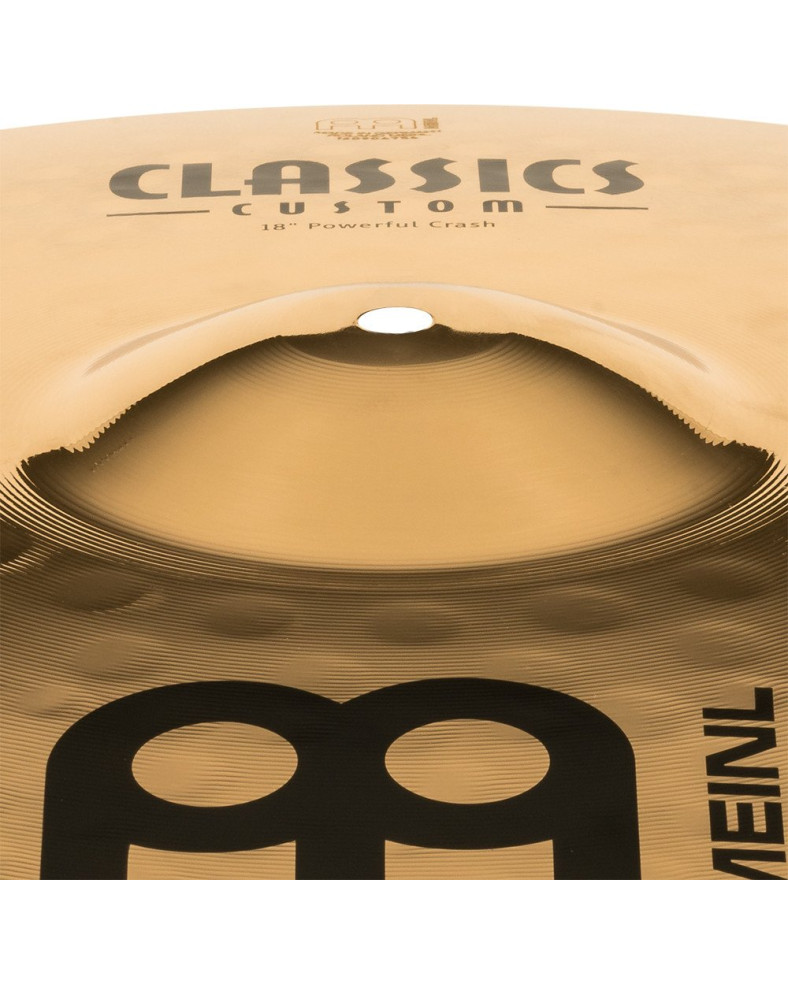 Meinl Cymbals CC18PC-B Classics Custom Brilliant Powerful Crash - 18