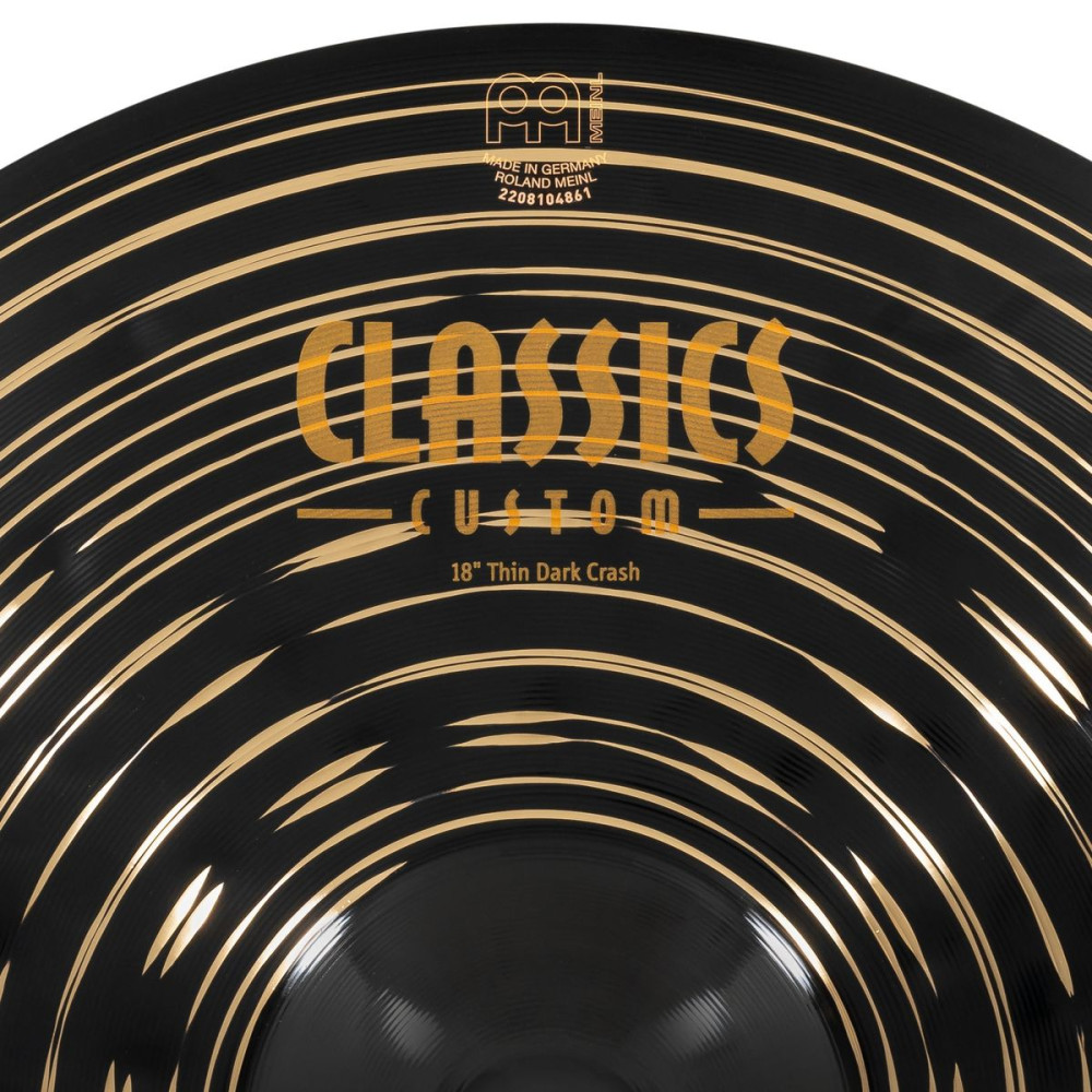 Meinl Cymbals CC18TDAC Classics Custom Dark Thin Crash - 18