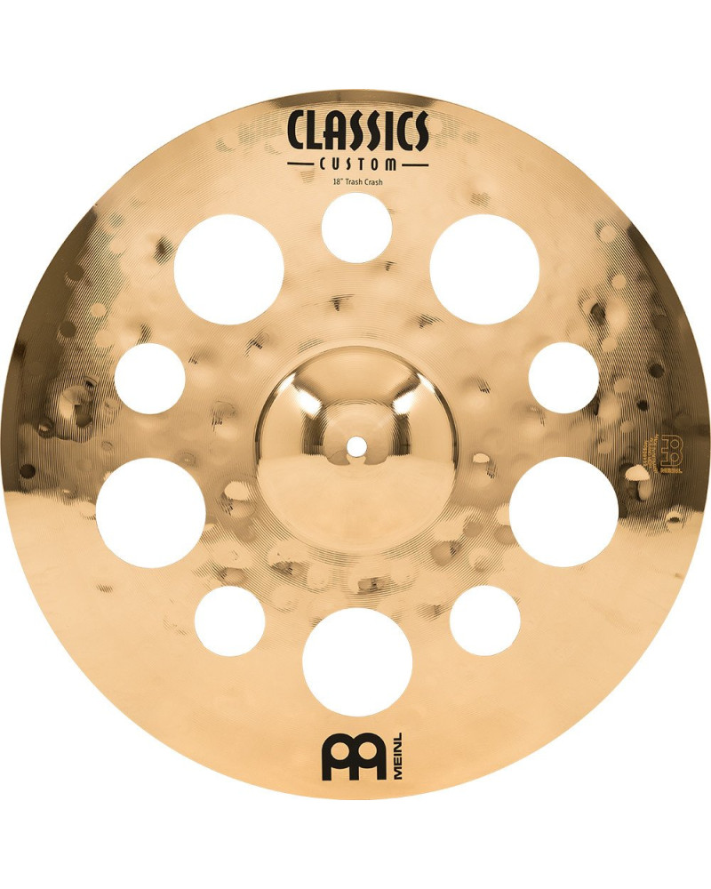 Meinl Cymbals CC18TRC-B Classics Custom Brilliant Trash Crash - 18