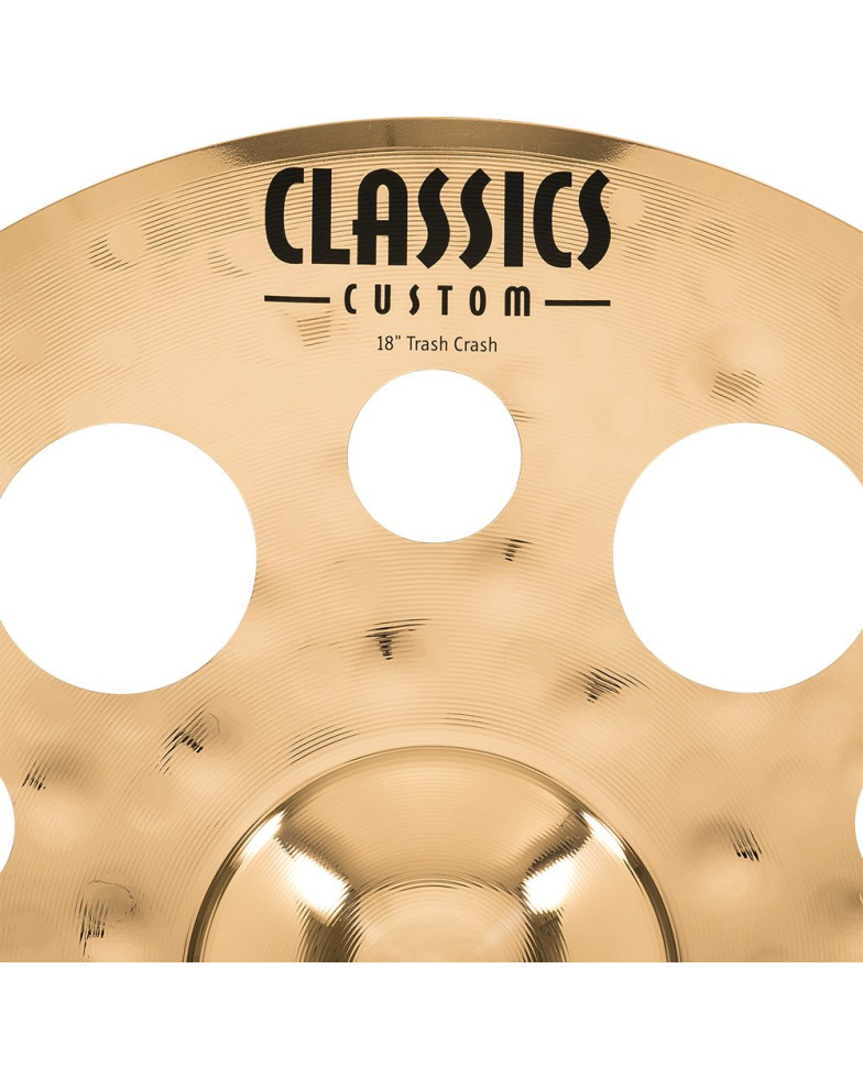 Meinl Cymbals CC18TRC-B Classics Custom Brilliant Trash Crash - 18
