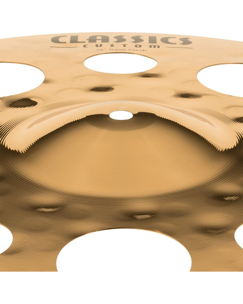 Meinl Cymbals CC18TRC-B Classics Custom Brilliant Trash Crash - 18