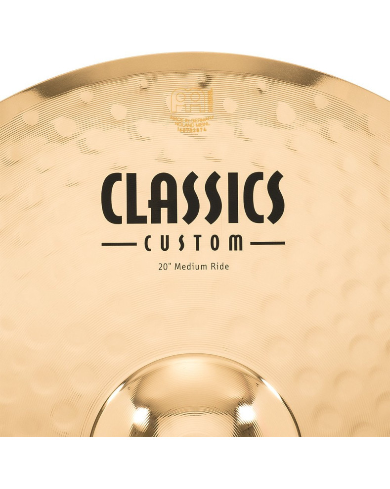 Meinl Cymbals CC20MR-B Classics Custom Brilliant Medium Ride - 20