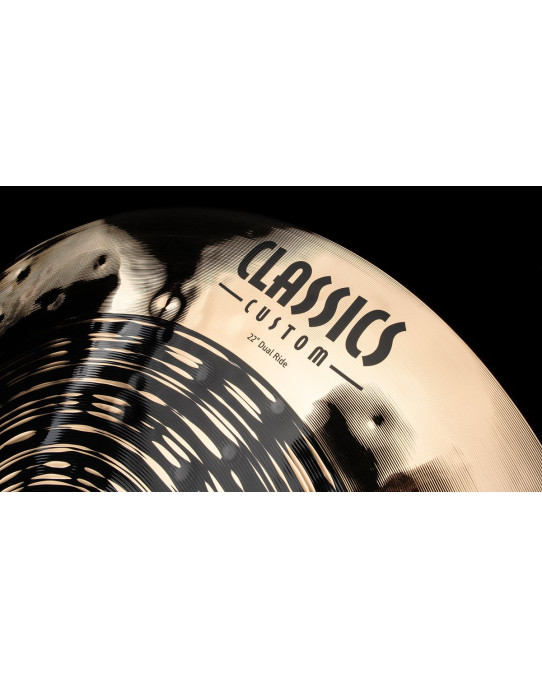 Meinl Cymbals CC22DUR Classics Custom Dual Ride - 22