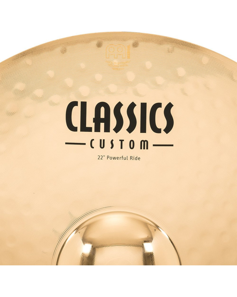 Meinl Cymbals CC22PR-B Classics Custom Brilliant Powerful Ride - 22