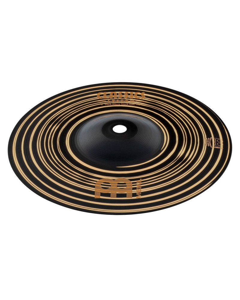 Meinl Cymbals CC8DAH Classics Custom Dark Micro Stack Hats - 8