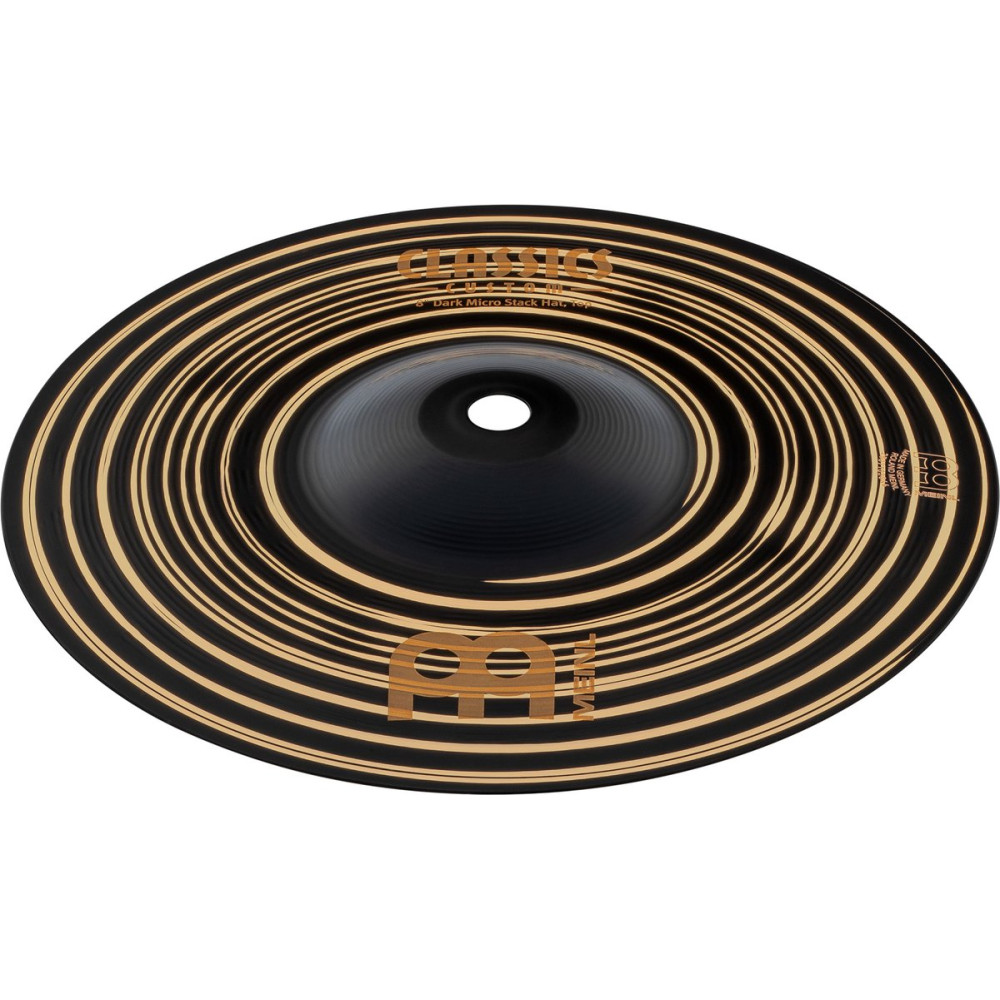 Meinl Cymbals CC8DAH Classics Custom Dark Micro Stack Hats - 8