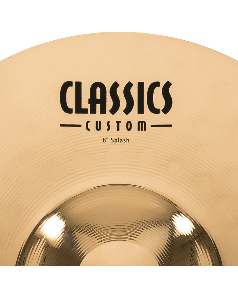 Meinl Cymbals CC8S-B Classics Custom Brilliant Splash - 8
