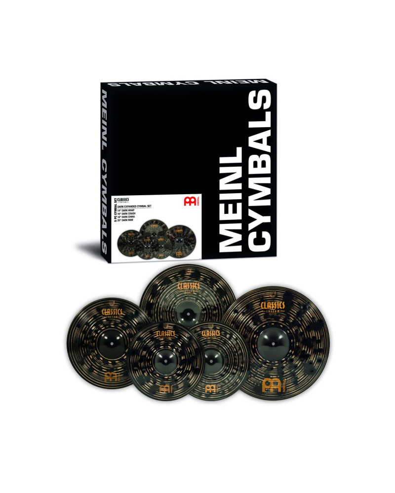 Meinl Cymbals CCD-CS1 Classics Custom Dark Expanded Cymbal Set