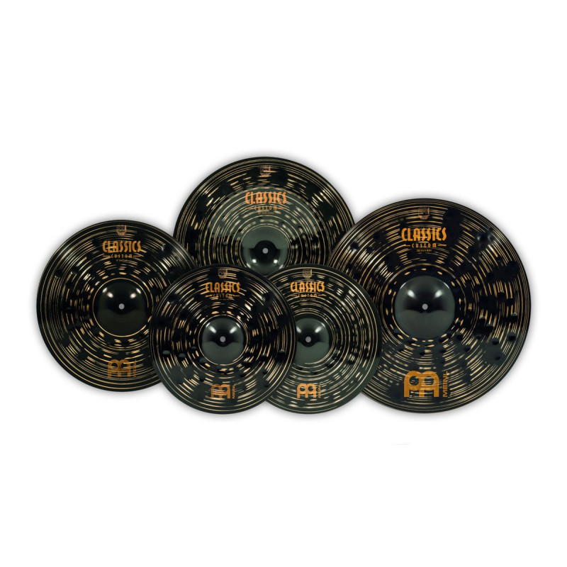 Meinl Cymbals CCD-CS1 Classics Custom Dark Expanded Cymbal Set