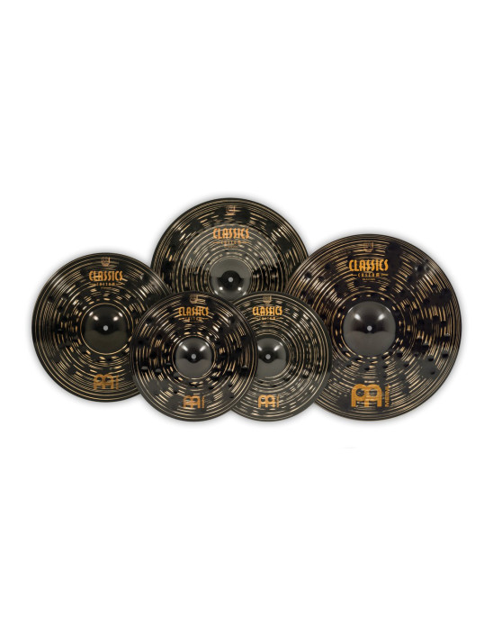 Meinl Cymbals CCD-CS1 Classics Custom Dark Expanded Cymbal Set
