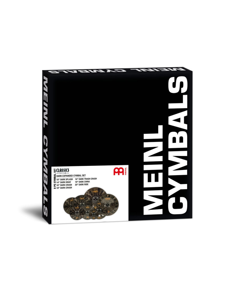 Meinl Cymbals CCD-CS2 Classics Custom Dark Expanded Cymbal Set