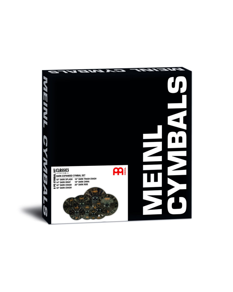 Meinl Cymbals CCD-CS2 Classics Custom Dark Expanded Cymbal Set