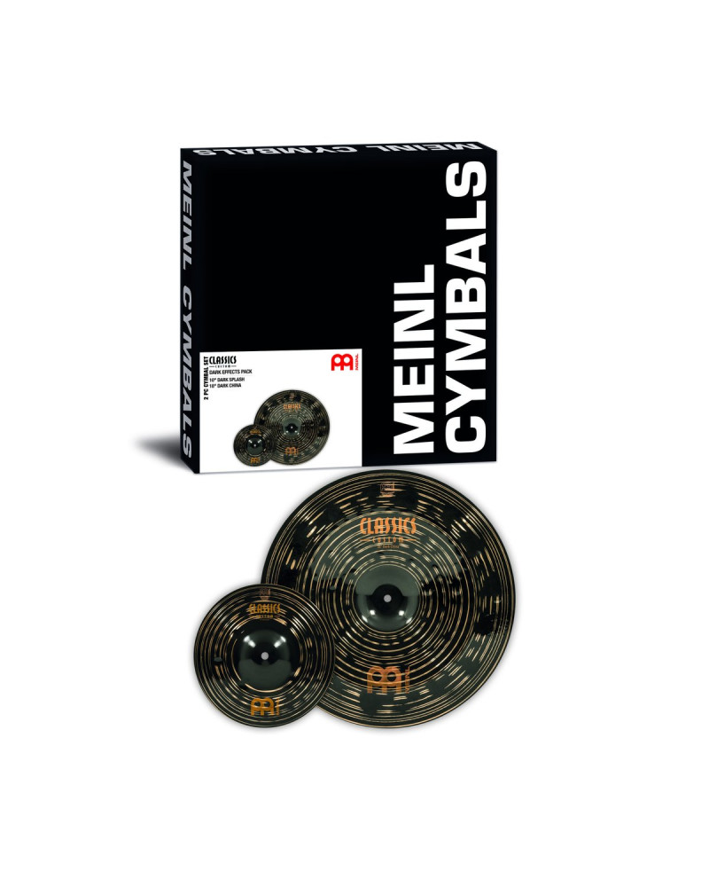 Meinl Cymbals CCD-CS3 Classics Custom Dark Effects Pack