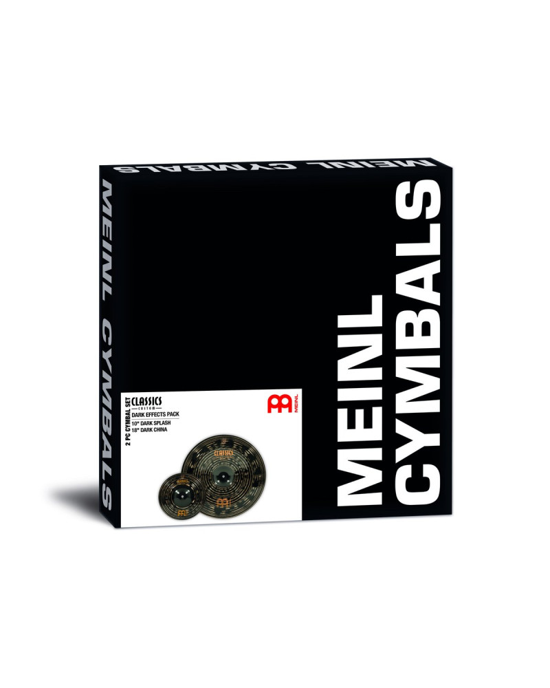 Meinl Cymbals CCD-CS3 Classics Custom Dark Effects Pack