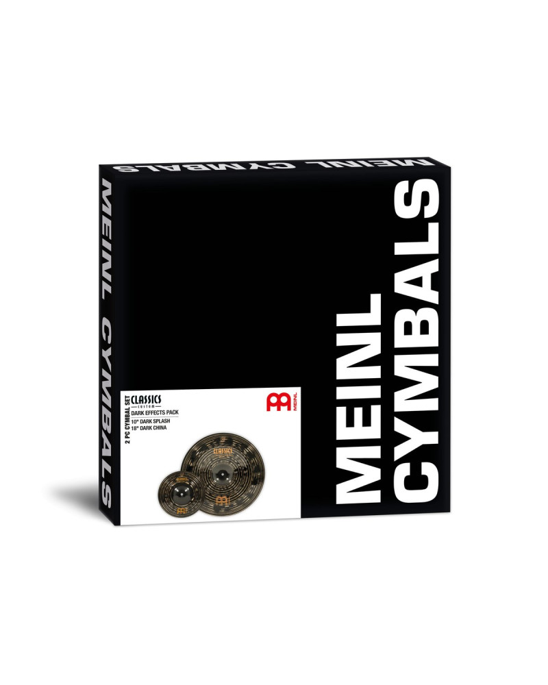 Meinl Cymbals CCD-CS3 Classics Custom Dark Effects Pack
