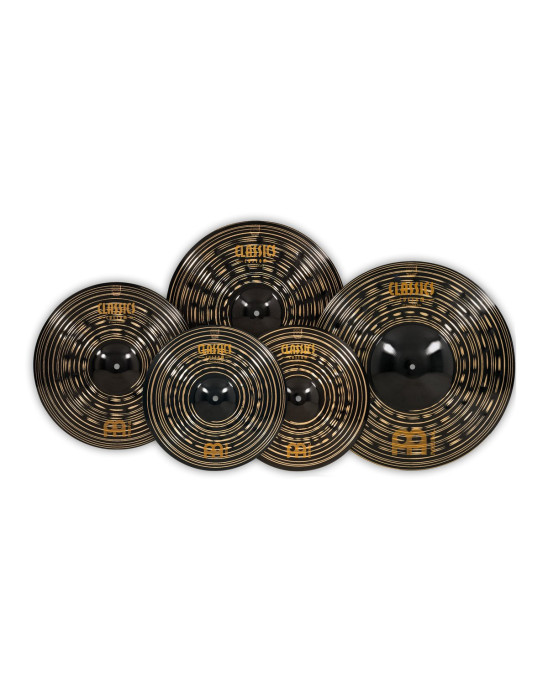 Meinl Cymbals CCD-CS4 Classics Custom Dark Expanded Cymbal Set