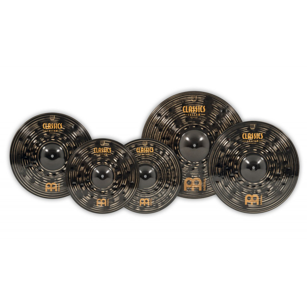 Meinl Cymbals CCD460+18 Classics Custom Dark Cymbal Set PLUS FREE 18