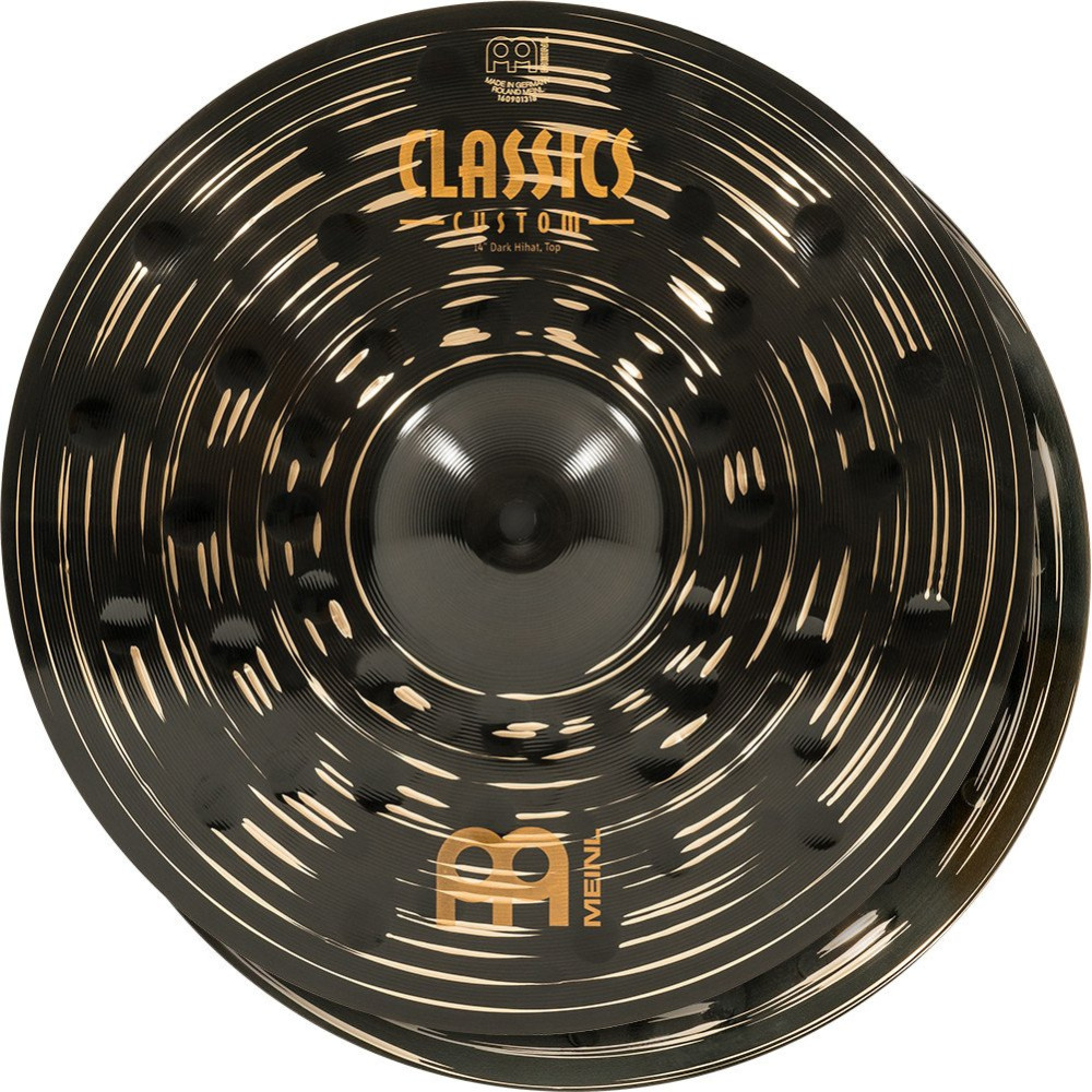 Meinl Cymbals CCD460+18 Classics Custom Dark Cymbal Set PLUS FREE 18