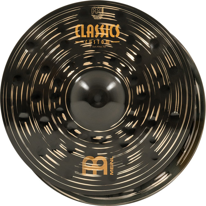 Meinl Cymbals CCD460+18 Classics Custom Dark Cymbal Set PLUS FREE 18