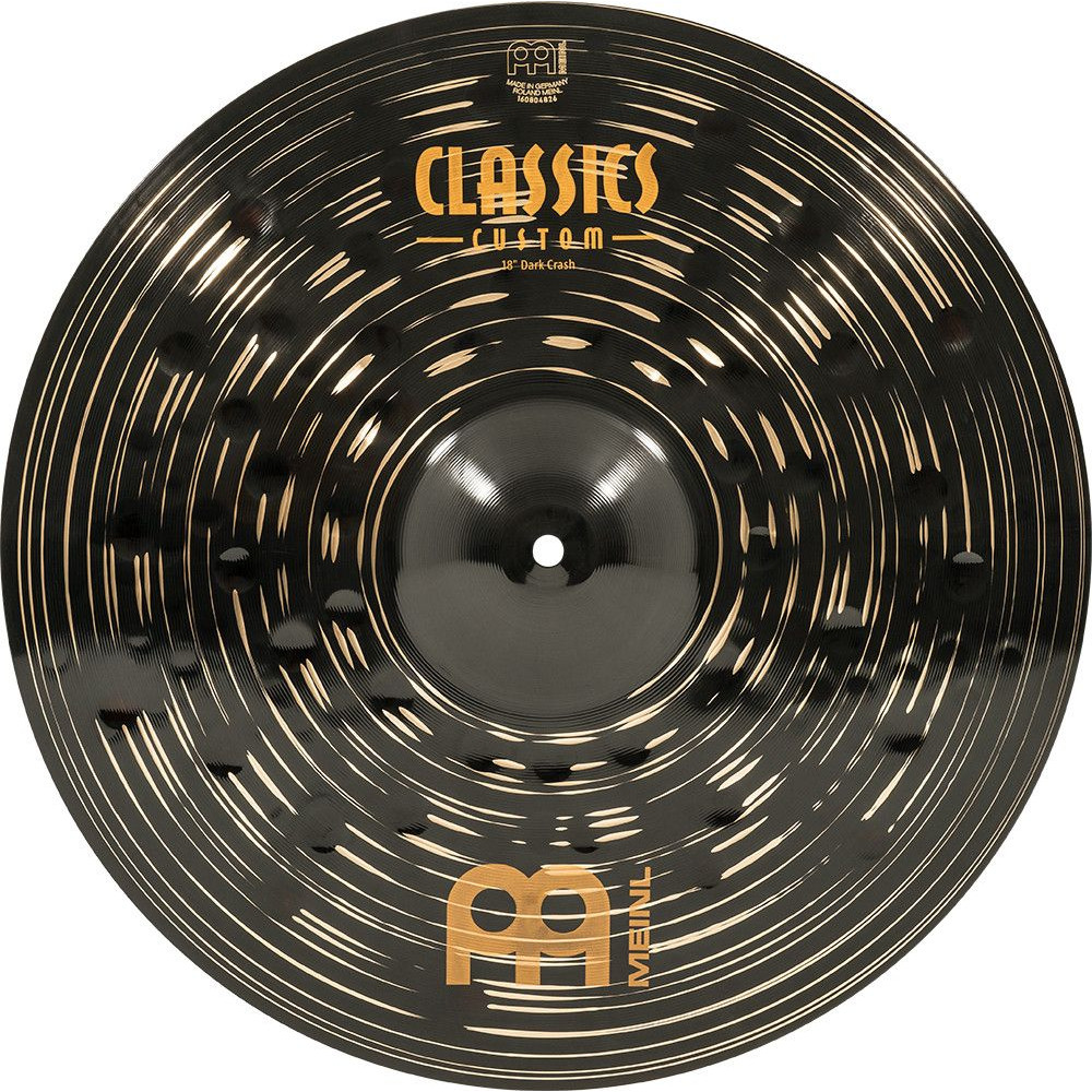 Meinl Cymbals CCD460+18 Classics Custom Dark Cymbal Set PLUS FREE 18
